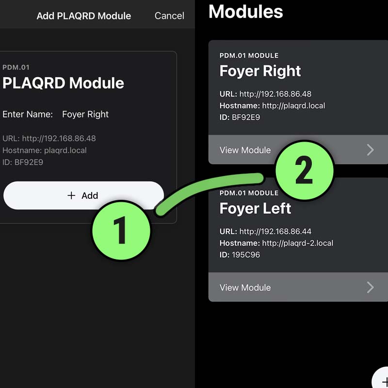 Adding poster devices